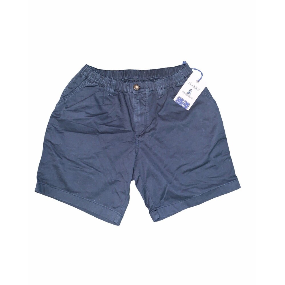 New Chubbies Originals Shorts Mens Sz S Blue The Armada 7” Inseam Stretch Casual
